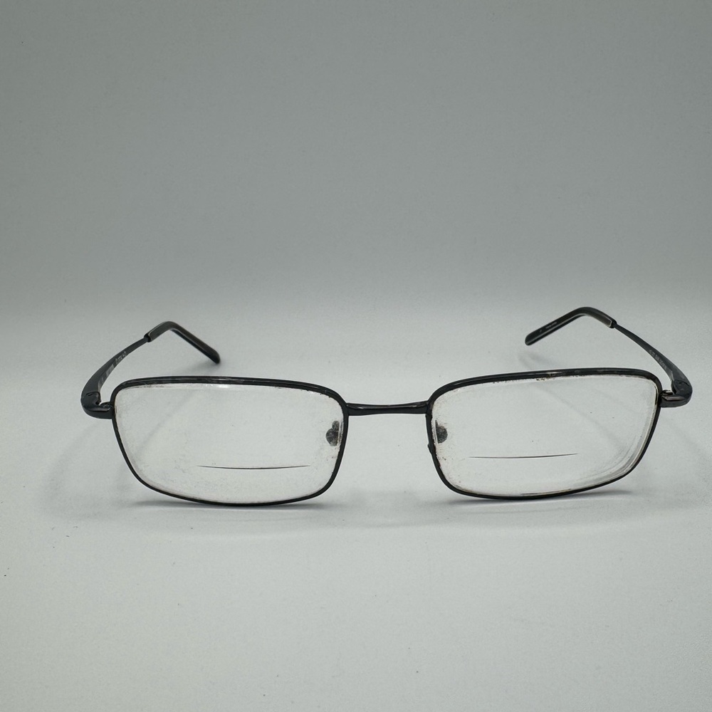 Harley Davidson HD277 Gun Eyeglasses Frame Silver Mens 52-18-140  Frame‎ Only